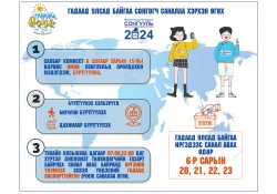 УИХ-ЫН 2024 ОНЫ СОНГУУЛЬД САНАЛ ӨГӨХ ХҮСЭЛТЭЭ ИЛЭРХИЙЛЭХ ЗААВАРЧИЛГАА