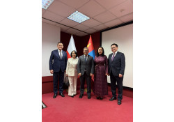 МОНГОЛ, ПОЛЬШИЙН ПАРЛАМЕНТЫН БҮЛГИЙН ТӨЛӨӨЛӨГЧИД БНПУ-Д АЛБАН ЁСНЫ АЙЛЧЛАЛ ХИЙЖ БАЙНА