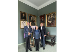 ЭЛЧИН САЙД Н.ОЮУНДАРЬ БНПУ-ЫН ЯН МАТЕЙКОГИЙН НЭРЭМЖИТ ДҮРСЛЭХ УРЛАГИЙН АКАДЕМИЙН РЕКТОРТОЙ УУЛЗАВ