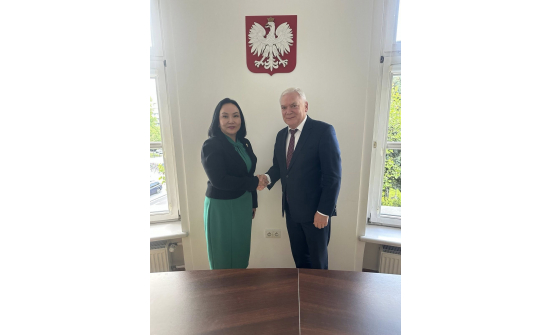 AMBASSADOR N.OYUNDARI MET WITH THE CHAIRMAN OF THE POLISH-MONGOLIAN PARLIAMENTARY GROUP