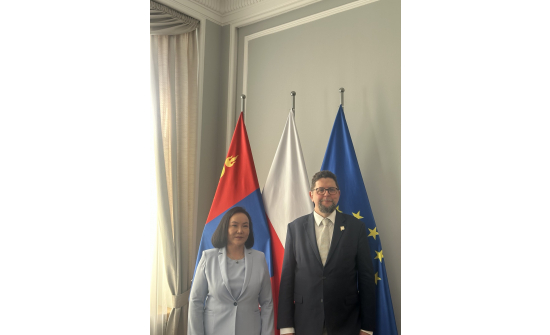AMBASSADOR N.OYUNDARI MET WITH THE VICE MINISTER OF THE SCIENCE AND HIGHER EDUCATION OF POLAND