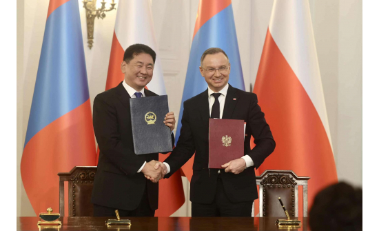 МОНГОЛ, ПОЛЬШ УЛС ИЖ БҮРЭН ТҮНШЛЭЛИЙН ХАРИЛЦАА ТОГТООЛОО