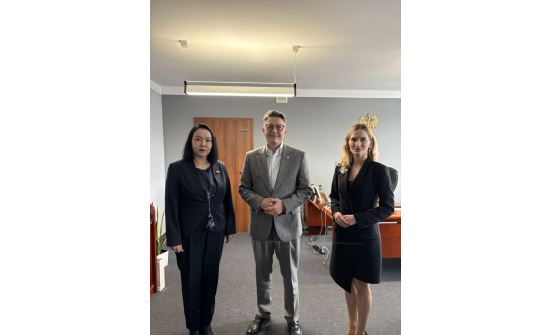 AMBASSADOR N.OYUNDARI MET WITH THE RECTOR OF THE UNIVERSITY OF BIAŁYSTOK
