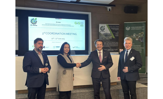 ЭЛЧИН САЙД Н.ОЮУНДАРЬ GI-MINE ТӨСЛИЙГ ЗОХИЦУУЛАХ 3 ДУГААР УУЛЗАЛТАД ОРОЛЦОВ