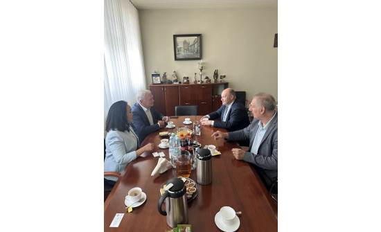 AMBASSADOR N.OYUNDARI MET WITH THE DEAN OF THE FACULTY OF VETERINARY MEDICINE OF THE UNIVERSITY OF WARMIAN-MASURIAN VOIVODESHIP IN OLSZTYN