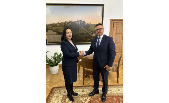 AMBASSADOR N.OYUNDARI MET WITH DEPUTY MAYOR OF LUBLIN, LUBELSKIE VOIVODESHIP