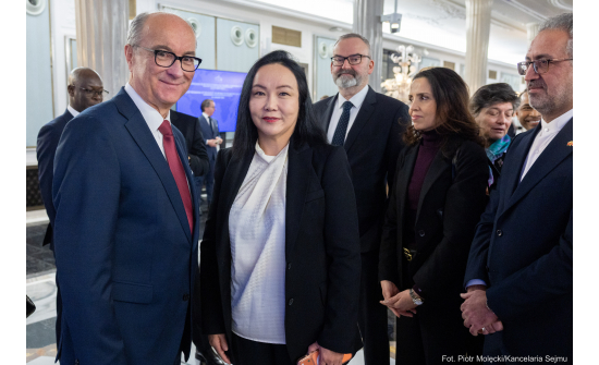AMBASSADOR N. OYUNDARI ATTENDED THE SEJM NEW YEAR MEETING
