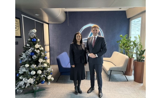 AMBASSADOR N.OYUNDARI MET WITH THE CEO OF LOT POLISH AIRLINES