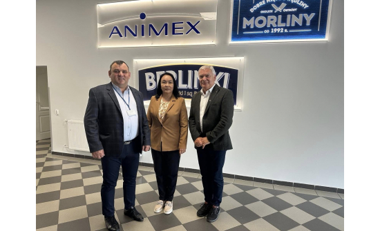 ЭЛЧИН САЙД Н.ОЮУНДАРЬ БНПУ-ЫН "ANIMEX" КОМПАНИЙ УДИРДЛАГУУДТАЙ УУЛЗАВ