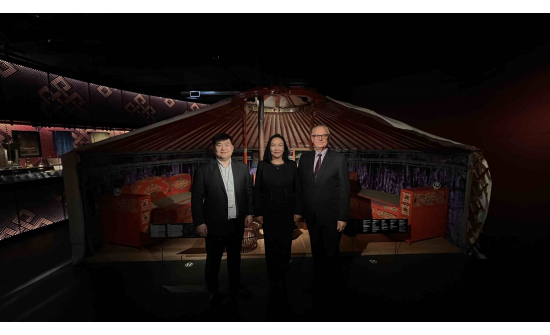 AMBASSADOR N.OYUNDARI AND DIRECTOR OF THE CHINGGIS KHAAN NATIONAL MUSEUM, ACADEMICIAN S. CHULUUN MET WITH THE LEADERSHIP OF THE POLISH HISTORY MUSEUM, POLISH ARMY MUSEUM, AND THE MUSEUM OF ASIA AND THE PACIFIC