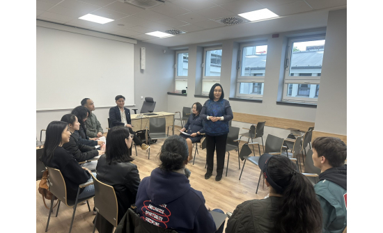 AMBASSADOR N.OYUNDARI MET WITH MONGOLIAN STUDENTS AND CITIZENS RESIDING IN THE MAŁOPOLSKIE REGION