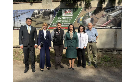 AMBASSADOR N.OYUNDARI HELD DISCUSSIONS ON STRENGTHENING MONGOLIA–POLAND ECONOMIC RELATIONS AND  COOPERATION IN THE AGRICULTURAL SECTOR IN KROTOSZYN