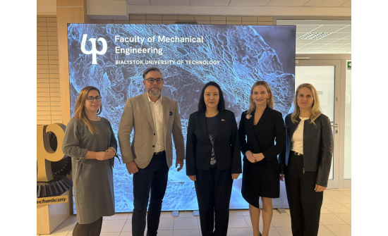 AMBASSADOR N.OYUNDARI MET WITH THE LEADERSHIP OF THE BIAŁYSTOK UNIVERSITY OF TECHNOLOGY