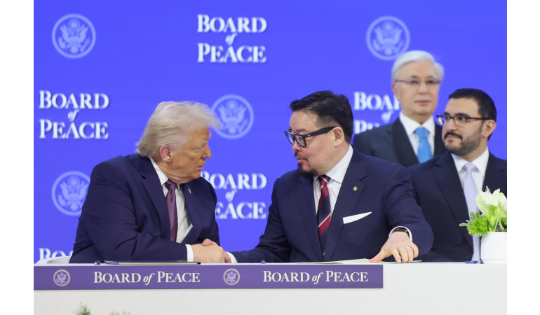 МОНГОЛ УЛС АНУ-ЫН ЕРӨНХИЙЛӨГЧ ДОНАЛД ТРАМПЫН САНААЧИЛСАН ЭНХИЙН ЗӨВЛӨЛД АЛБАН ЁСООР НЭГДЭЖ, ҮҮСГЭН БАЙГУУЛАГЧ ГИШҮҮН УЛС БОЛЛОО